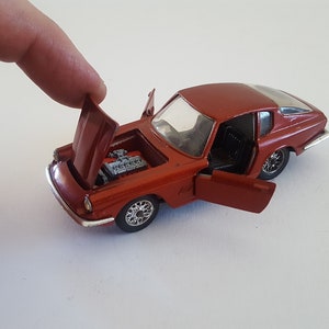 Dalia Solido – Maserati Mistral 3.5L – Miniature Ancienne (pas Mebetoys, Dinky, Mercury Ou Politoys)