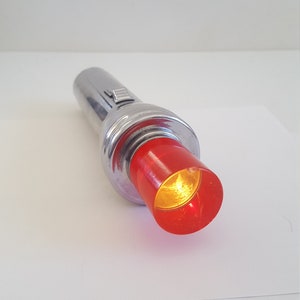 Vintage 1960s USAF Flashlight with Red Wand
