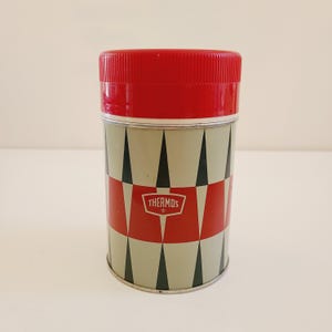 Vintage circa 1970&#39;s King-SeeleyThermos Brand &quot;Wide Mouth&quot; 10 oz thermos, very good condition,good for soups