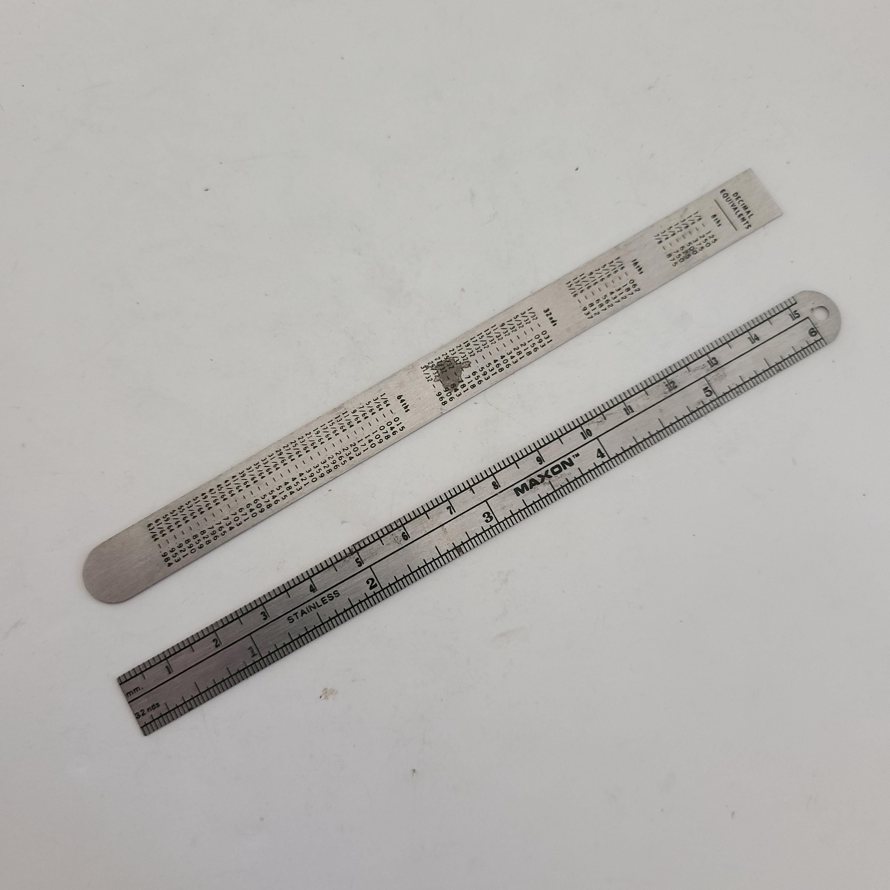 Stainless Ruler Engineer CHAYUFUN Ruler Set New Stainless Steel Ruler 3PCS Set - 6, 8, 12 Inch ...