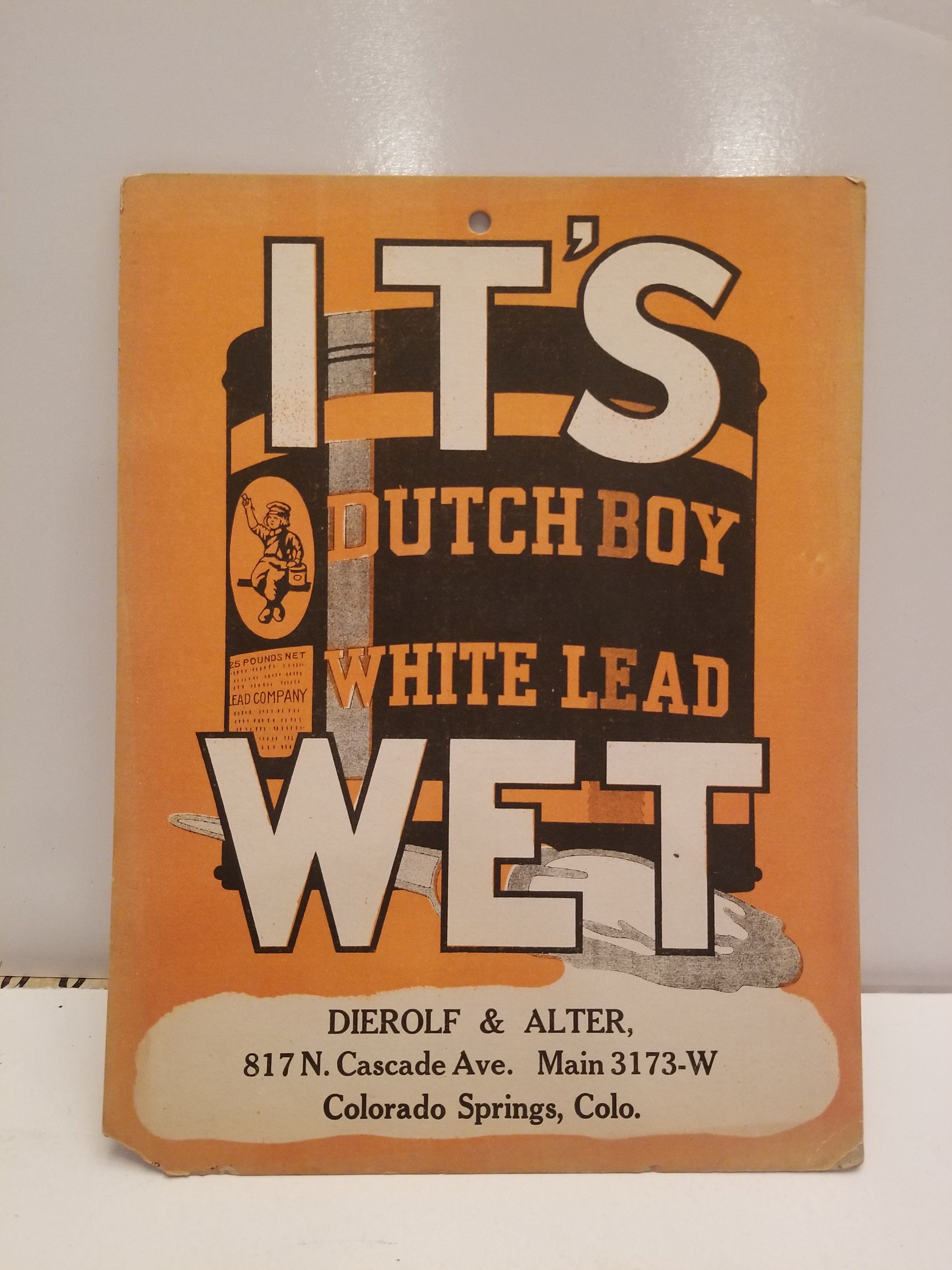 レア Dutch Boy Paints ダッチボーイ 看板