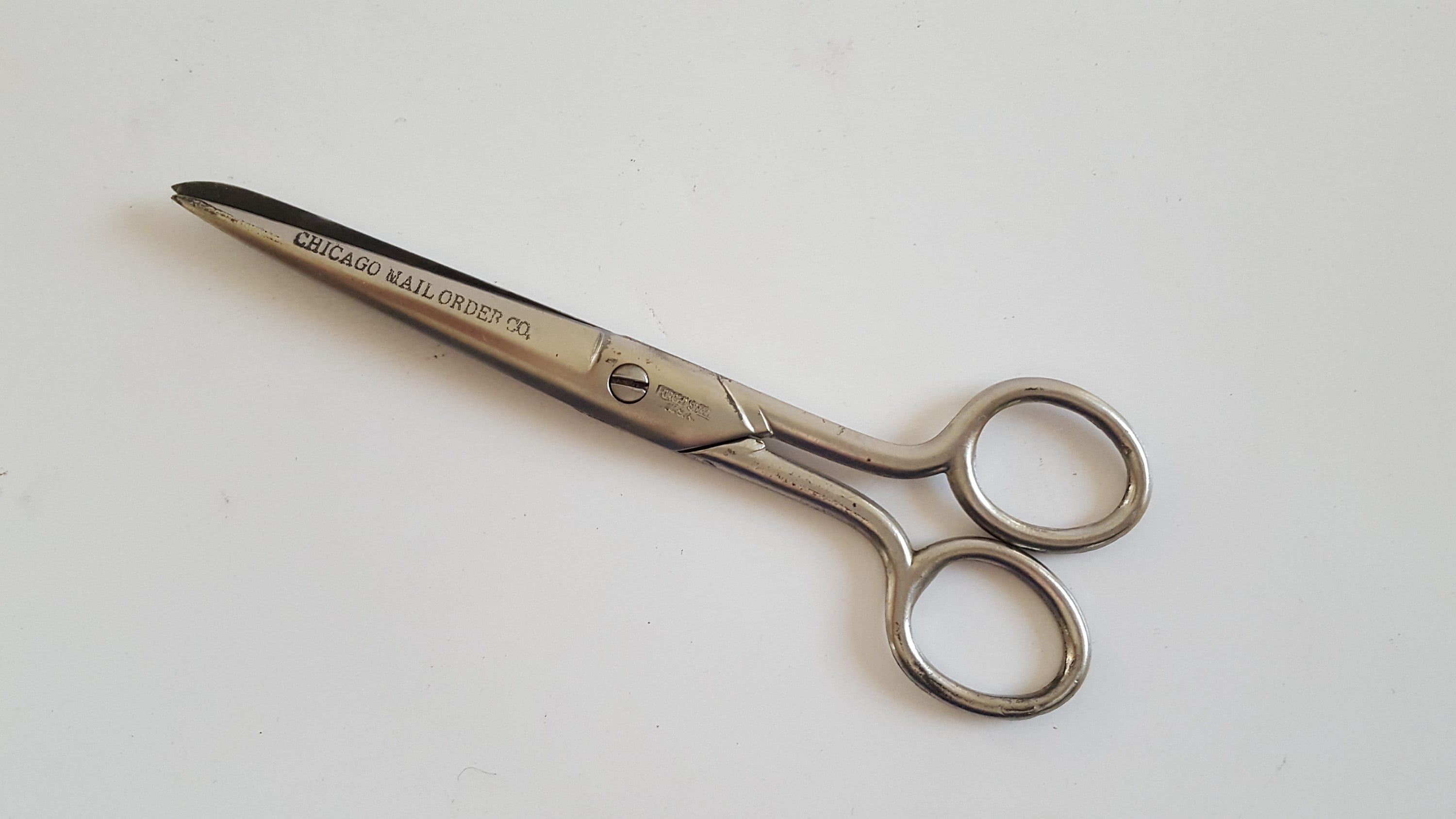 はさみ・カッター 30s Vintage Chicago Mailorder Scissors Vintage