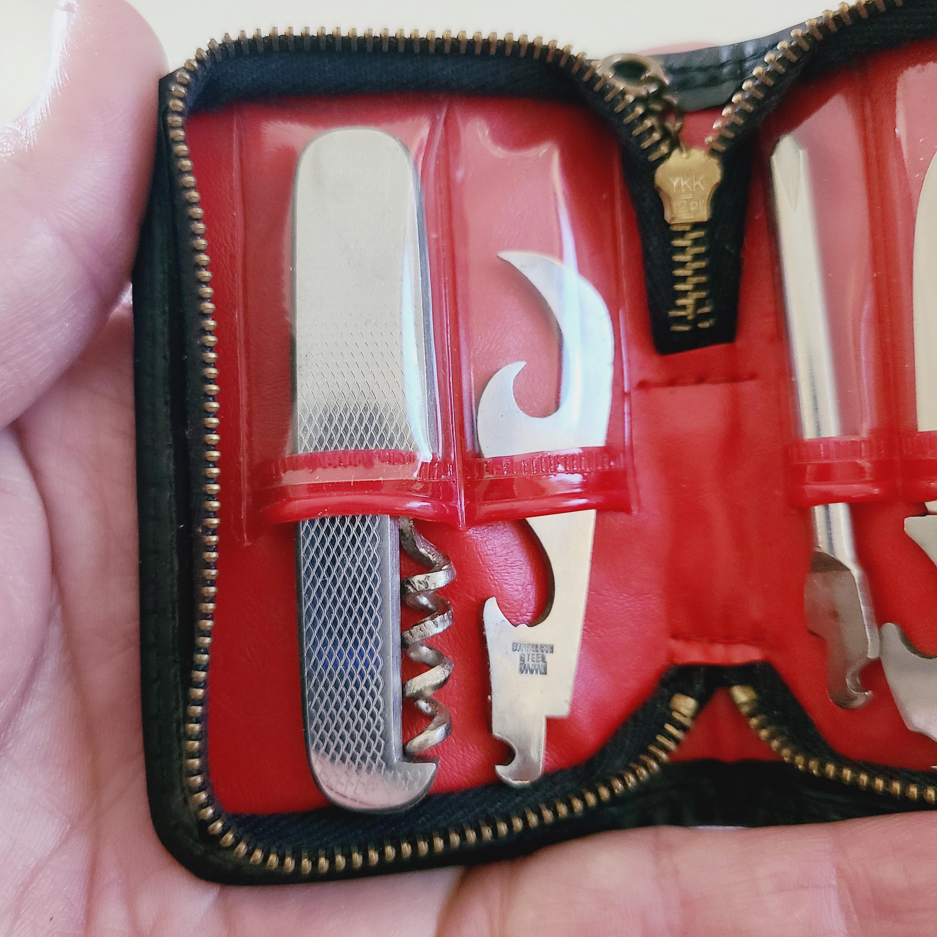 Vintage 1970s Multi Tool Kit: Japanese Made, Zippered Case - Etsy