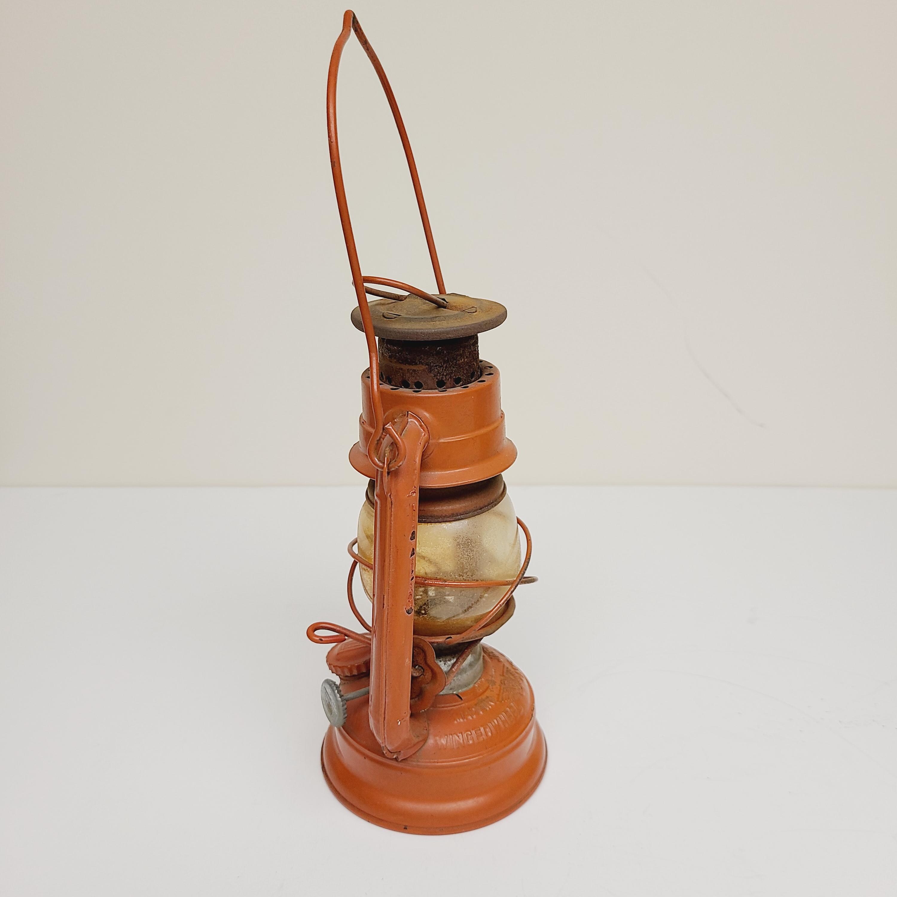 Vintage 1960's Sears Winged Wheel Lantern Model No.350, Vintage