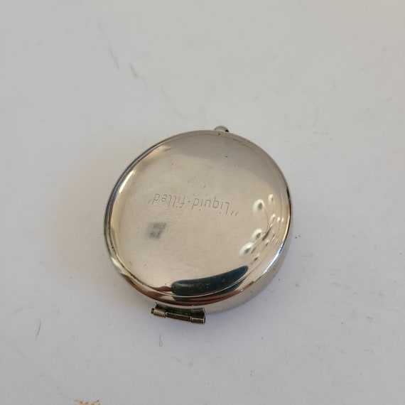 Vintage circa 1990 s unknown maker Germany compass liquid filled pocketwatch style missing bail Etsy