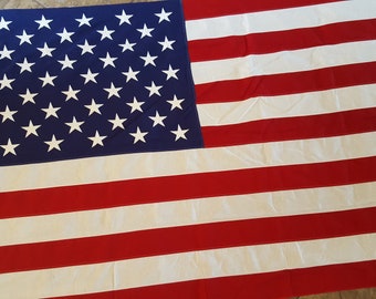 ヴィンテージ USA製 VALLEY FORGE FLAG 星条旗 50スター Vintage Valley Forge 'Challenger' 50 Star American Flag 100