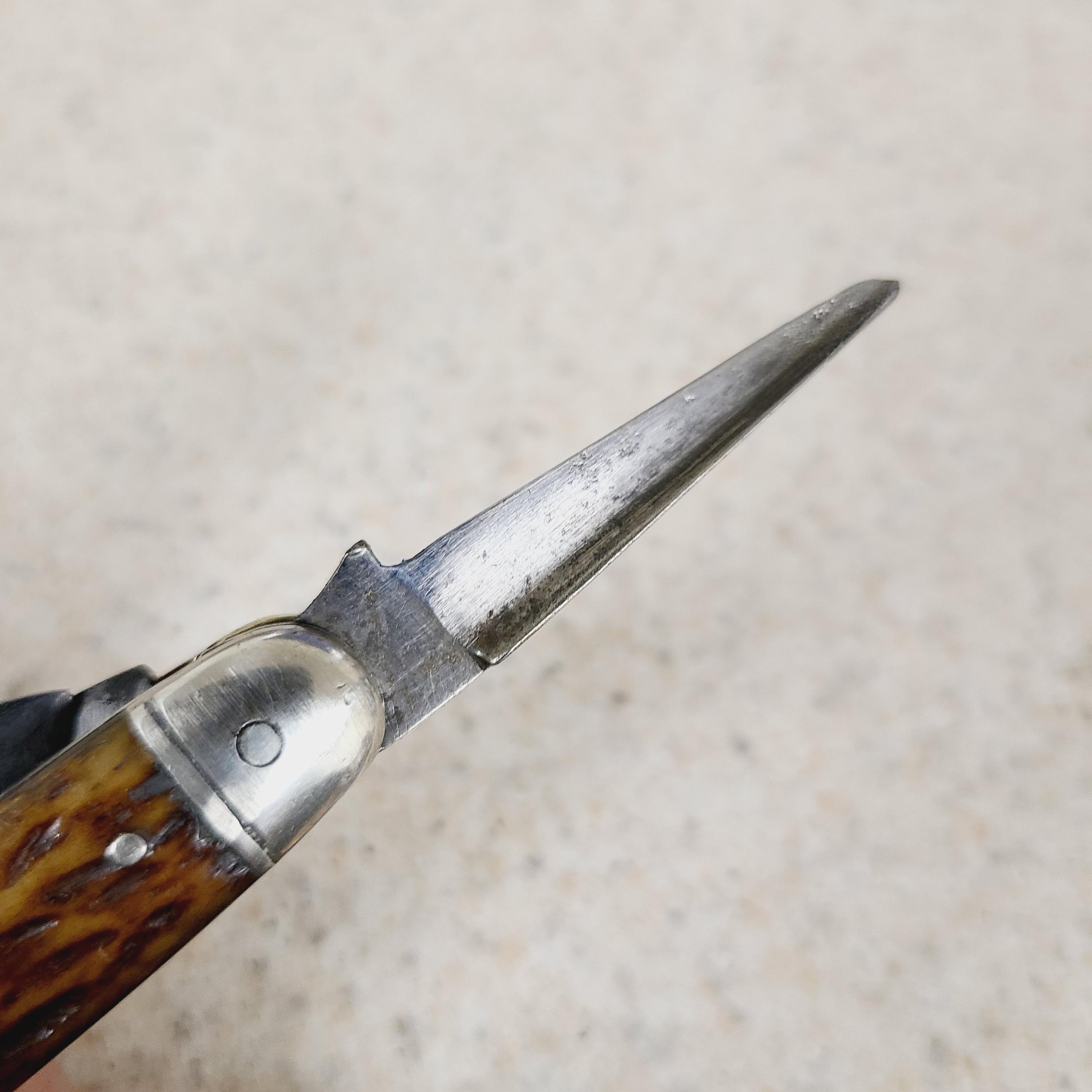 Antique Ulster Boy Scouts Pocket Knife: Dwight Devine & Sons No