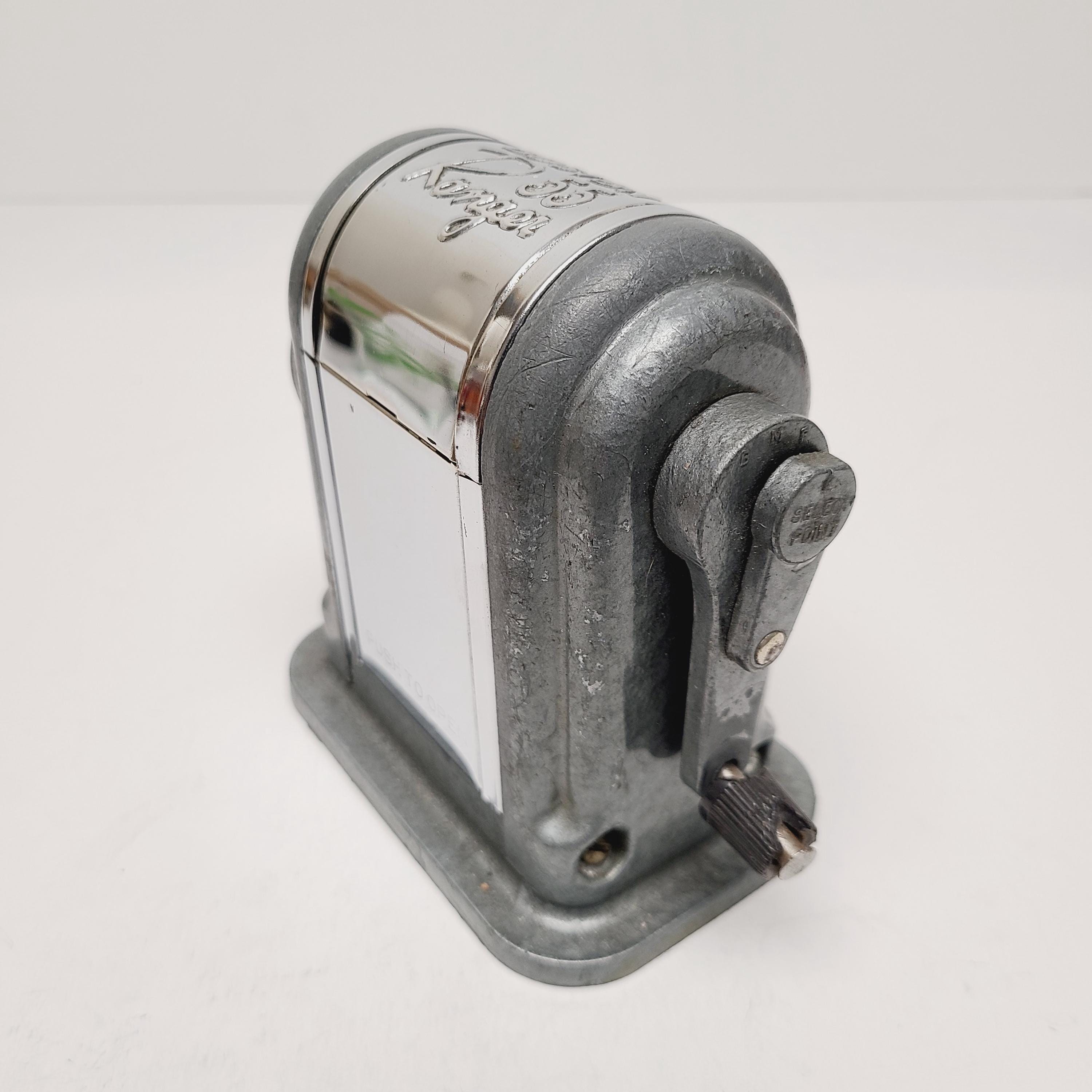 Vintage Boston Ranger 55 Pencil Sharpener: Adjustable Point