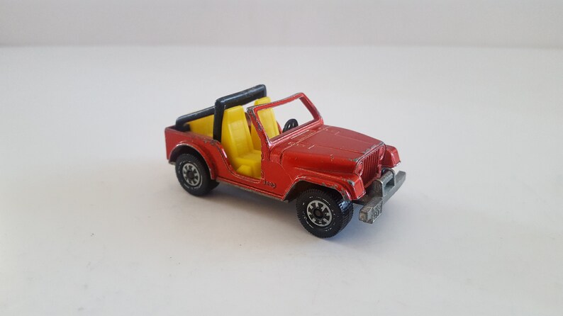 made in West Germany Vintage 1980 Siku No.1053 Jeep CJ-5 toy car