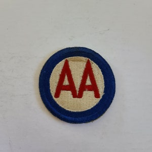 Vintage circa 1950&#39;s U.S. Army Anti-Aircraft Command unit patch, good used condition probable original 1950&#39;s production