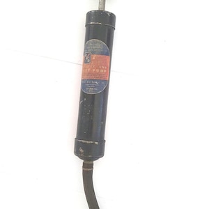 Vintage circa 1940&#39;s Peters and Russell, Inc Utility and Tire pump, compact size nice condition pumps fitted with ball needle