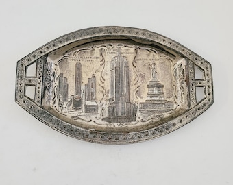 Vintage Empire State Building Salt & Pepper Shakers: NYC Souvenir