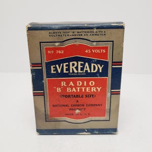 Vintage Eveready Battery Display - Etsy