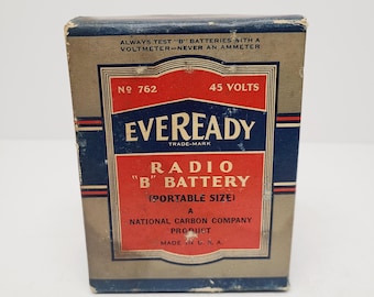 Radio Eveready No. 762 de la década de 1930, modelo "B": Gráficos de la pantalla