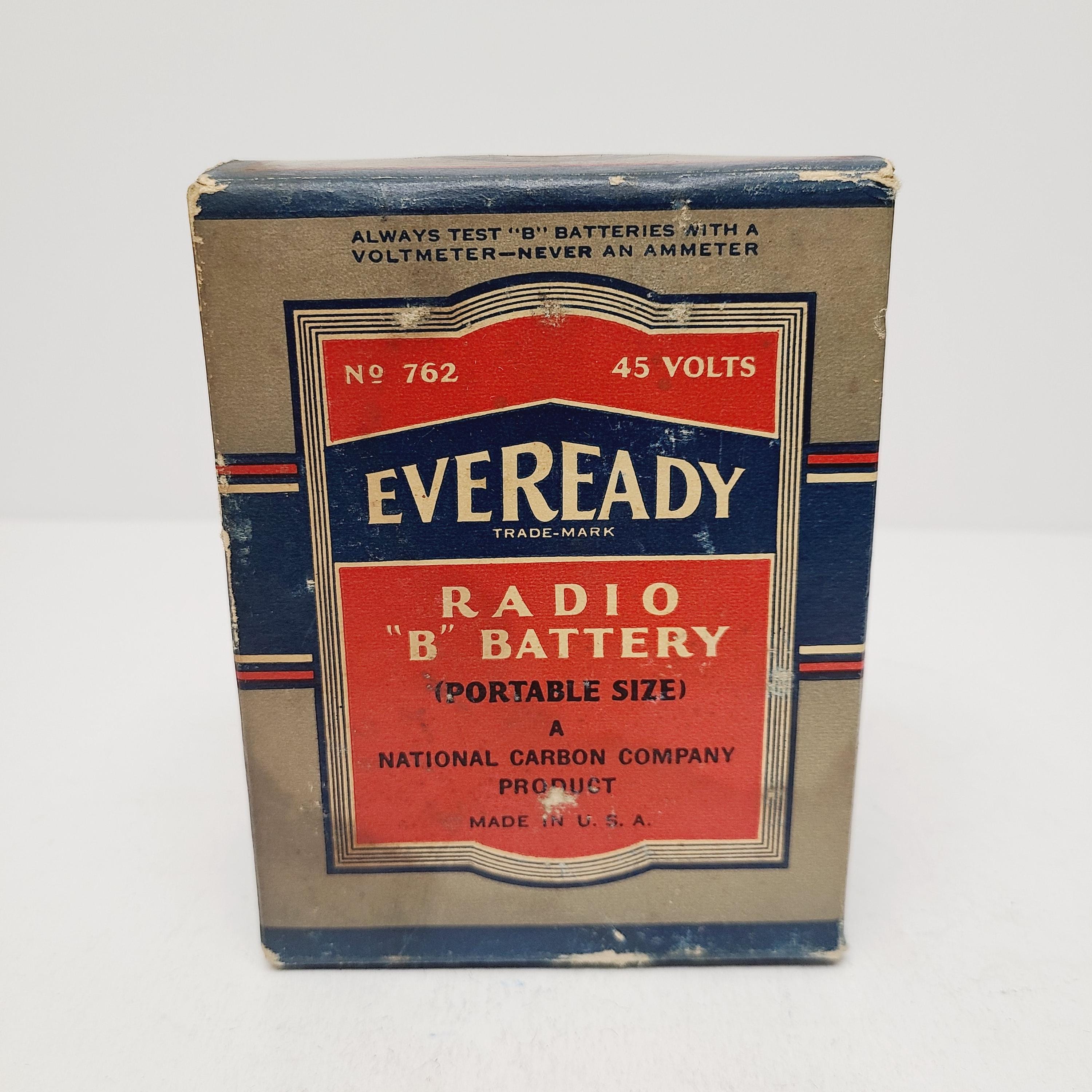 Vintage Eveready Battery - Etsy