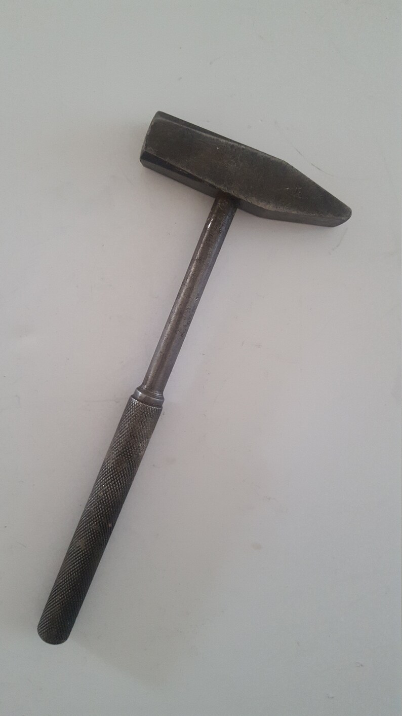 possible shop school project Vintage 1950/'s metalsmith hammerriveting hammer