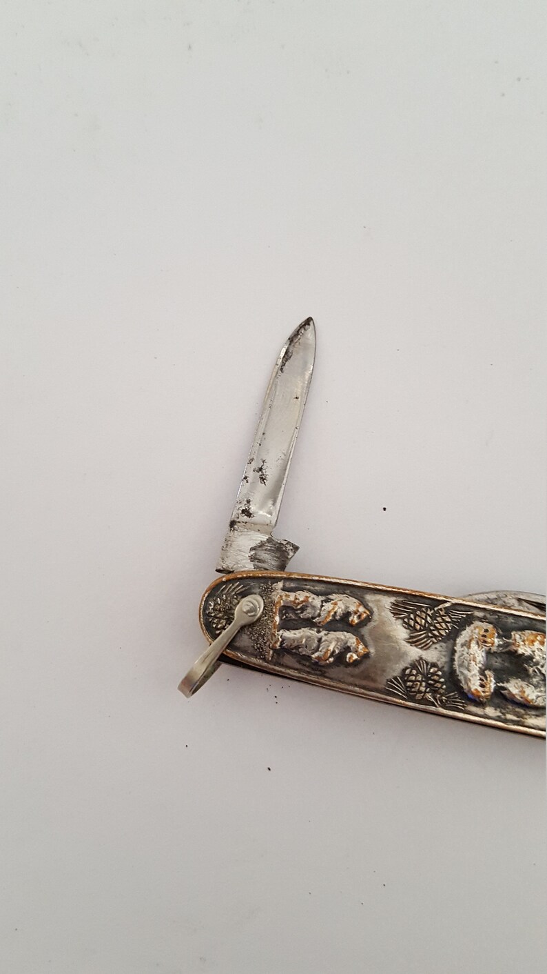 Vintage Possibly Antique Souvenir Pocket Knife From Etsy