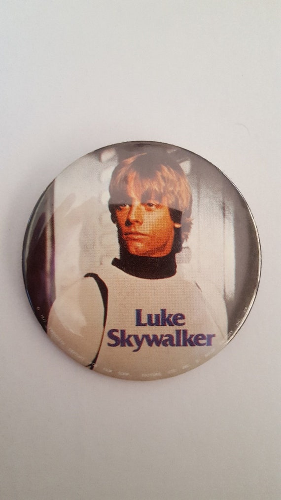 Vintage Star Wars IV Luke Skywalker plastic coated