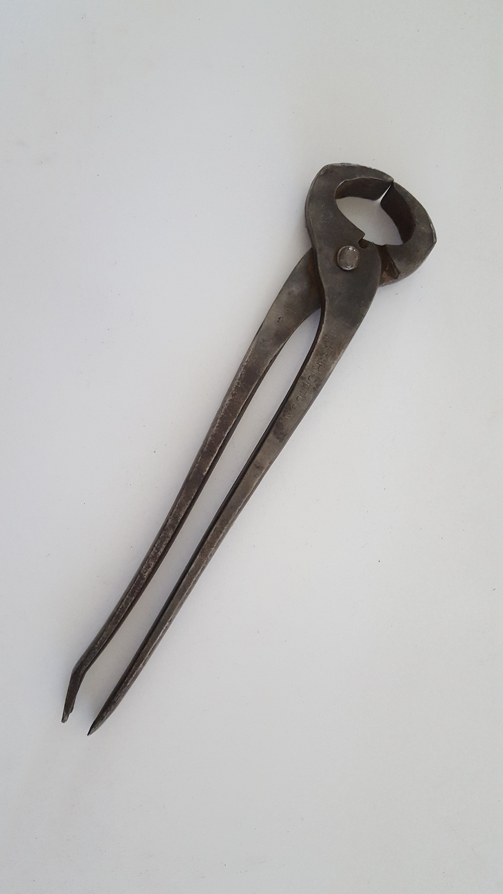 Antique Pair of 1920's Rich-con End Nipper Pliers, Farm and