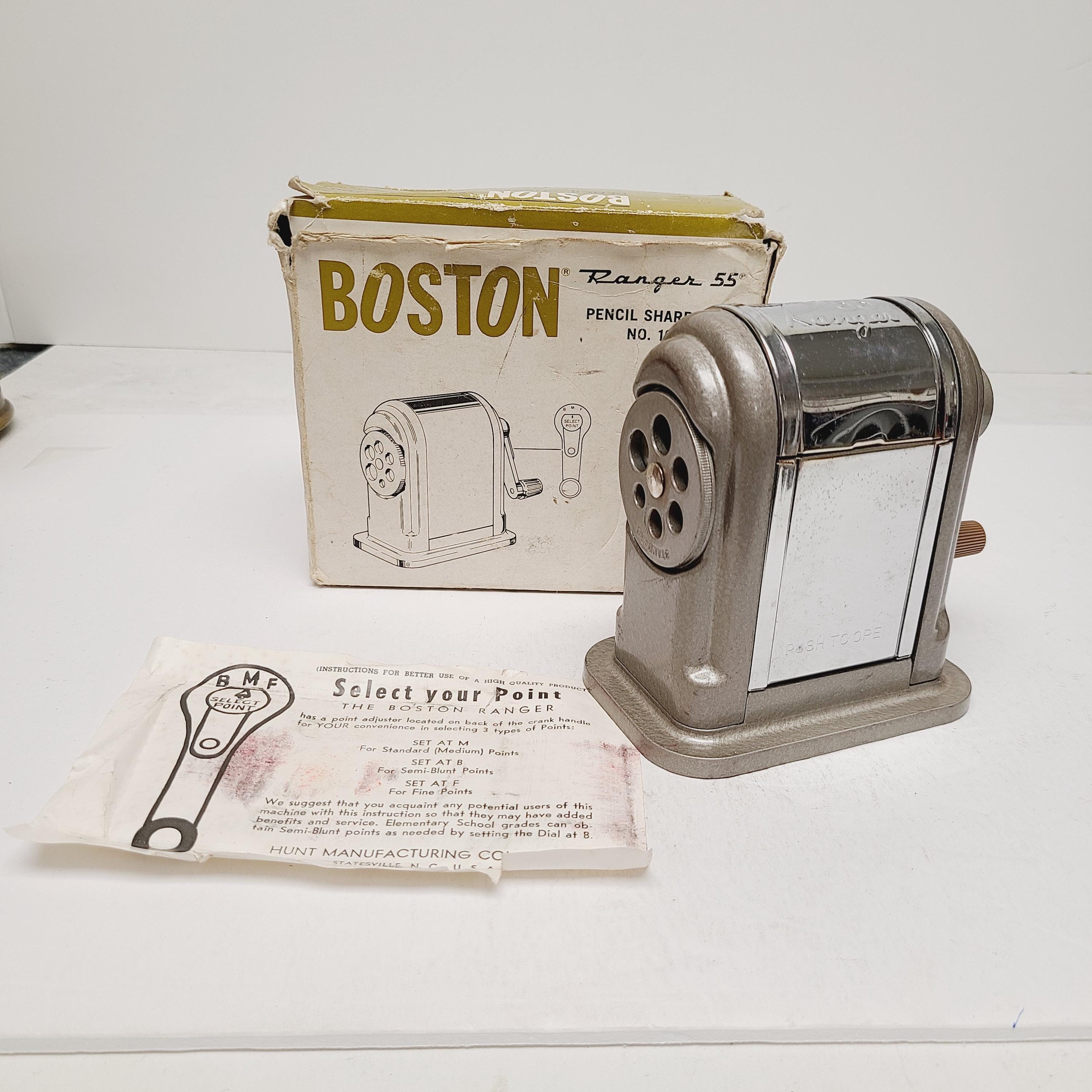 ★MADE IN USA★ボストン★BOSTON Ranger55★6穴鉛筆削り Boston 55 Ranger Pencil Sharpener - Etsy