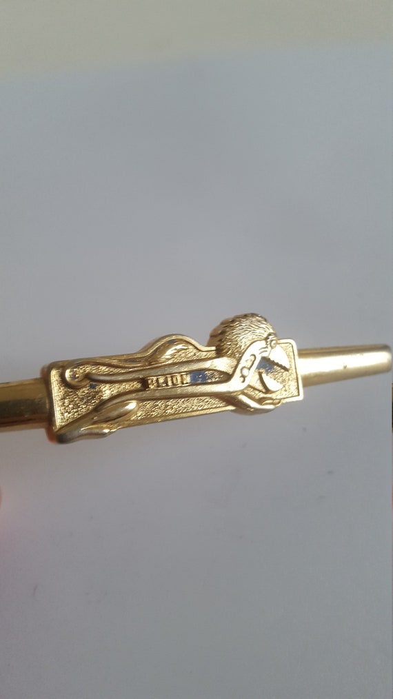 Vintage early 1960's Proto Tools tie bar, "Plion" 