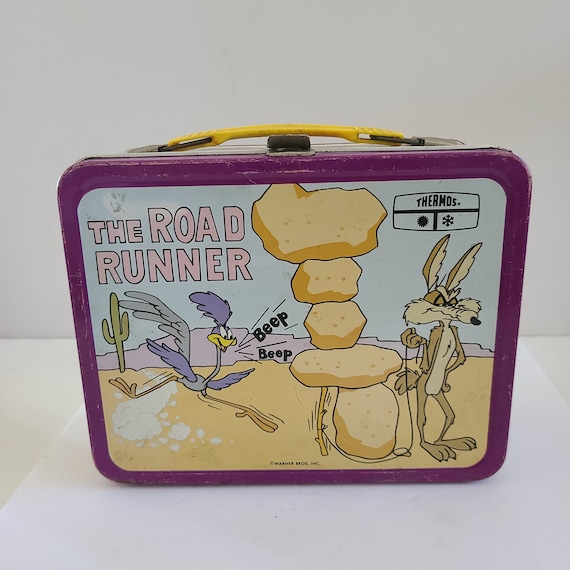 Vintage circa 1970 The Road Runner lunch box by King … Gem