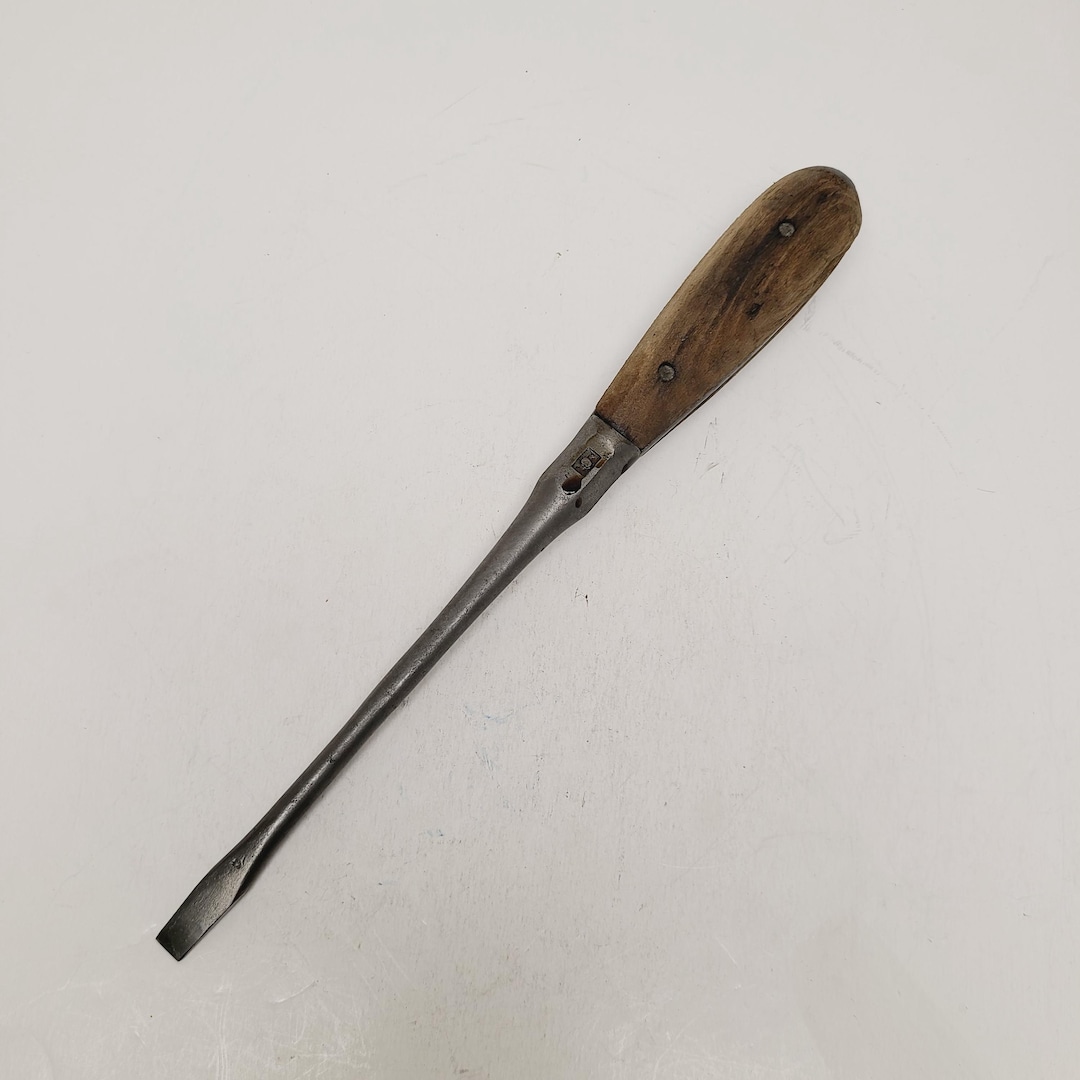 Antique Unmarked Perfect Handle Style Screwdriver, Machinist Tool 11 ...
