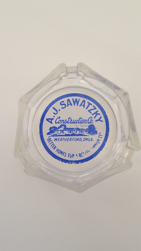 Vintage Circa 1960's to 1970's Advertising Ashtray Etsy