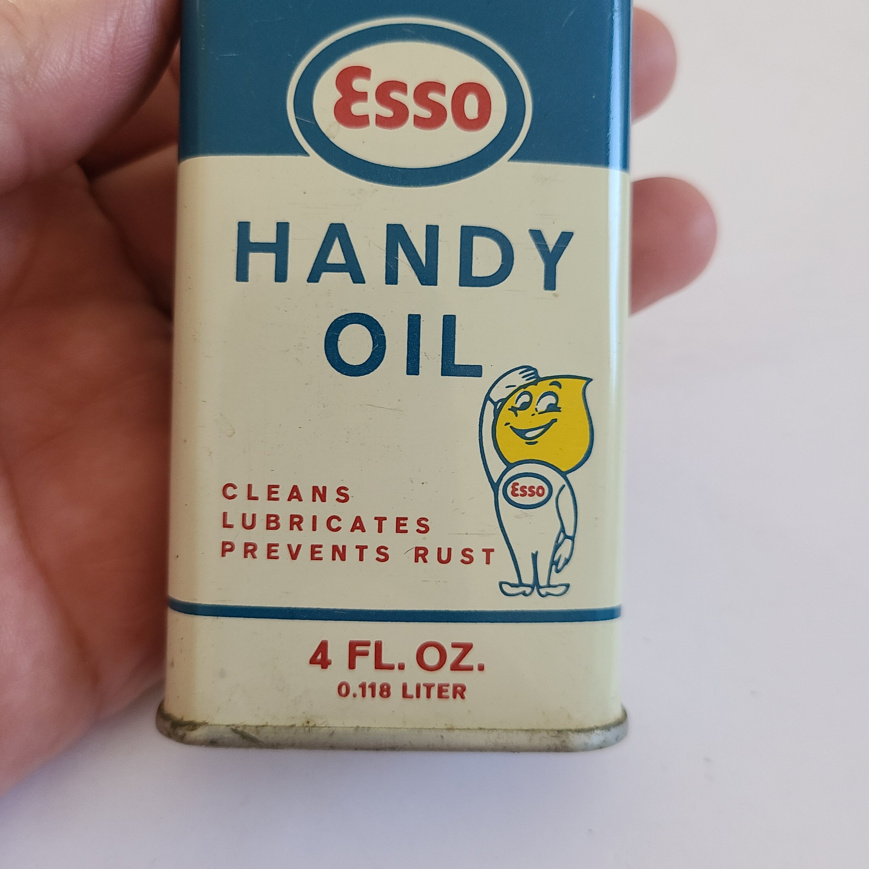 Vintage Circa Late 1950's to 1960's Esso Handy Oil Can
