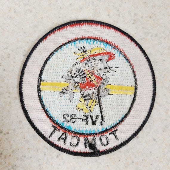 Vintage F-14 Tomcat Embroidered Patch: VF-32 Fighting Swordsmen - Etsy