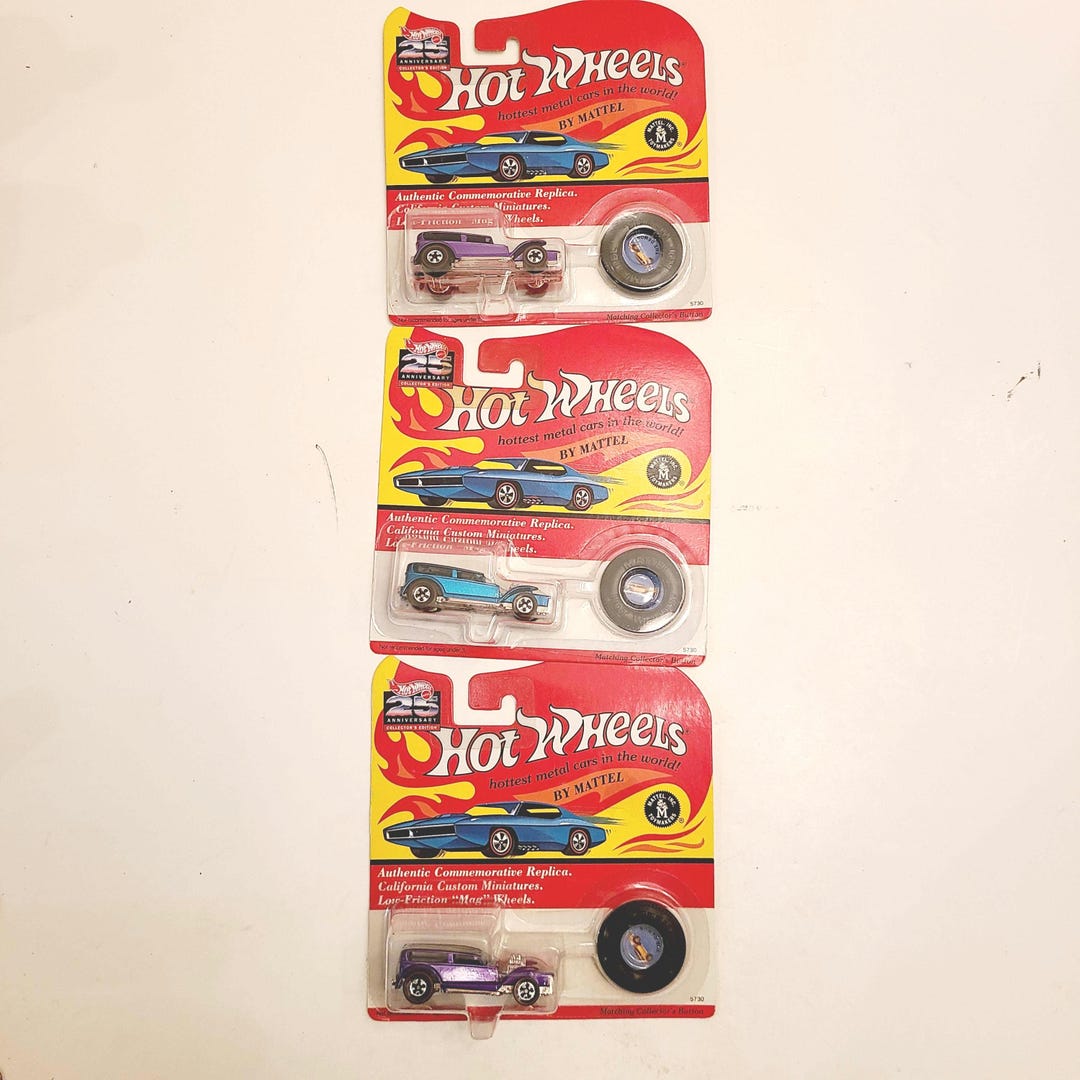 Vintage Hot Wheels 'the Demon' 25th Anniversary Car (1993) - Etsy
