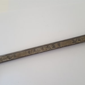 Vintage 1945-1948 Plvmb (Plomb) Tools wrench no.1139  star point 3/4 and 7/8, combination wrench