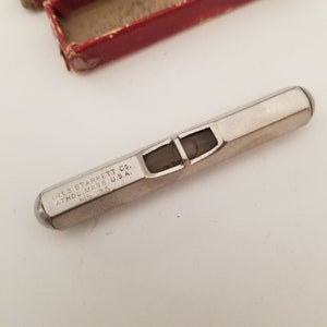 Niveau De Poche Starrett 135A - 2 Pouces (5.1 Cm) - Laiton Nickelé - Fiole Verre - Pour Bricolage, Métier