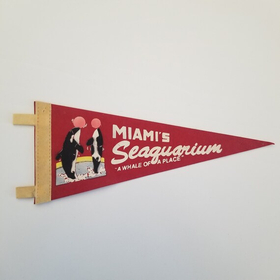 Vintage Miami Florida Seaquarium Souvenir