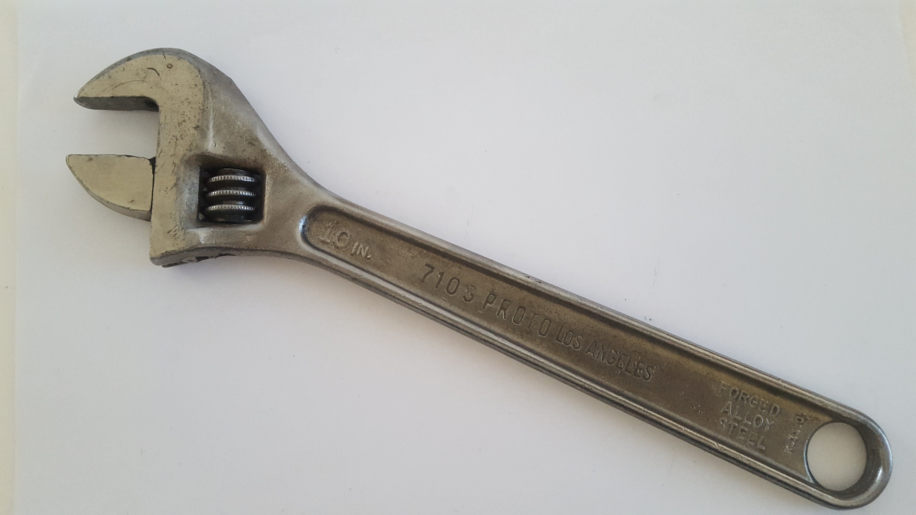 Proto Brand 10" Made in USA 710 Adjustable Wrench 