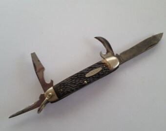 Vintage Kabar Knife Etsy