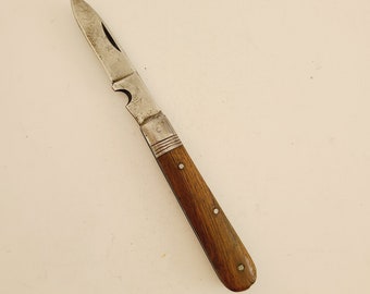 Vintage Military Lineman's Knife: 1940s Engineer Pioneer Signalman Tool