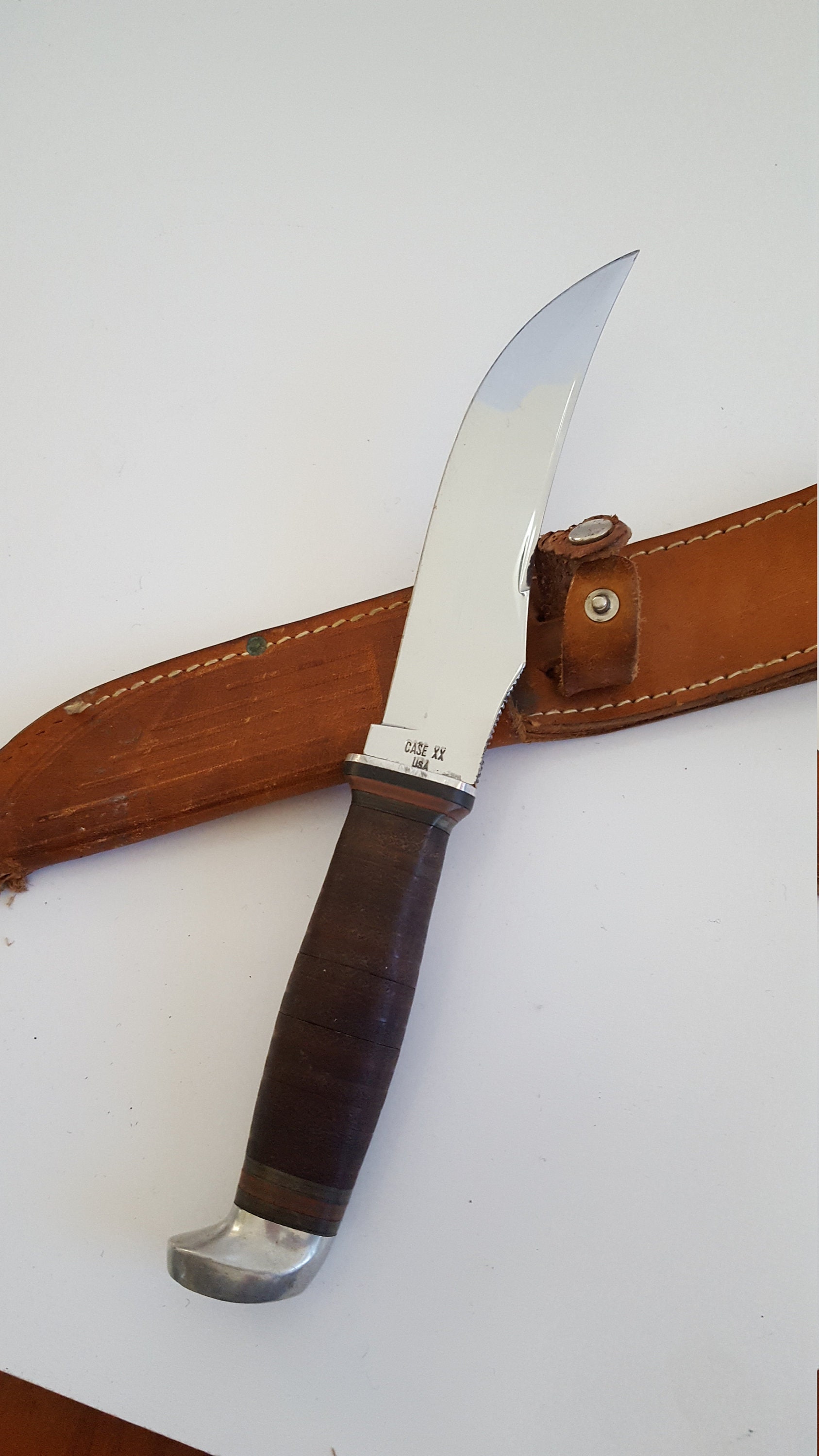 Vintage Circa 1965-1969 Case XX USA Model 323-6 Knife With Vintage Circa 1965-1969 Case XX USA Model 323-6 Knife With