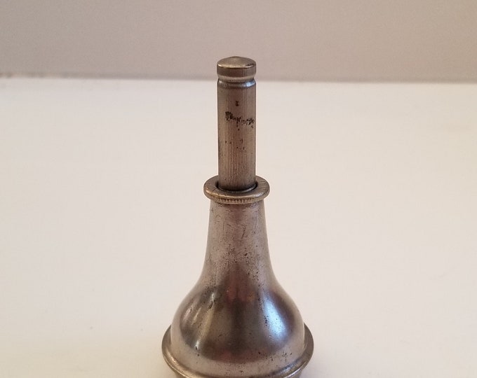 Antique Circa 1900's Small Bell Shaped Needle Point Oiler, Made in USA