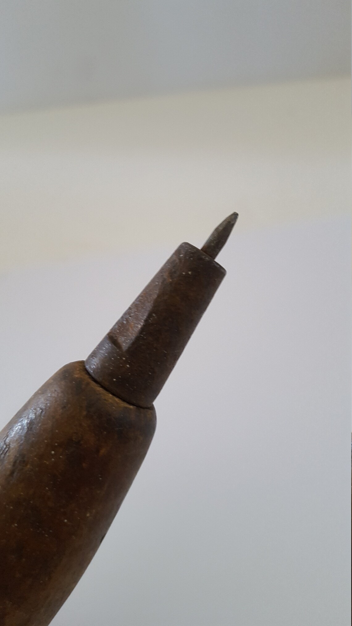 Antique early 20th Century scratch awl/scribe turned wood Etsy