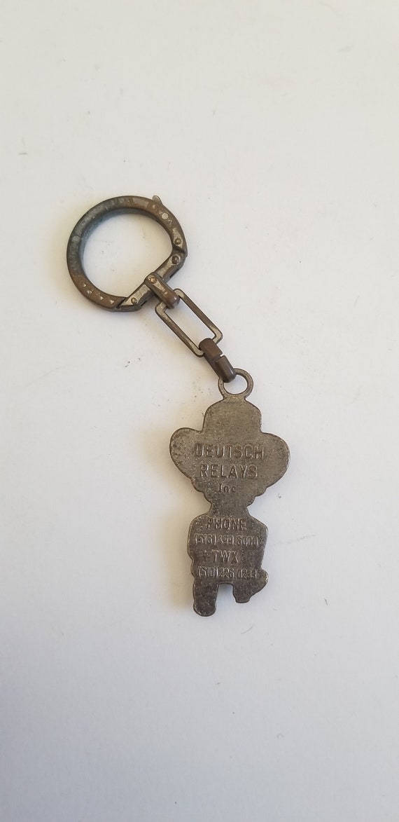 Vintage circa 1960's rare advertising keyring for Deu… Gem
