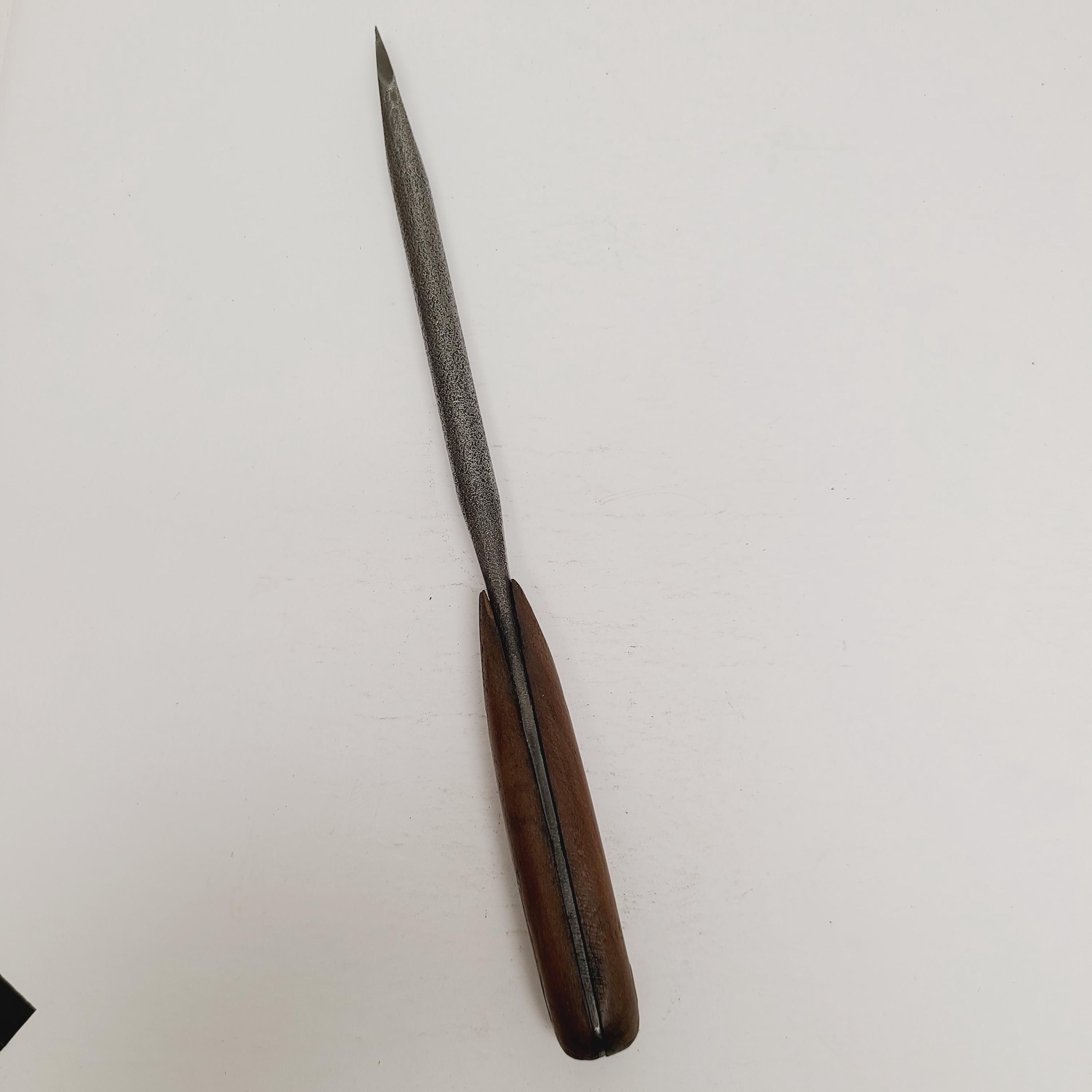 Antique Unmarked Perfect Handle Screwdriver, Cleaned 10 1/2