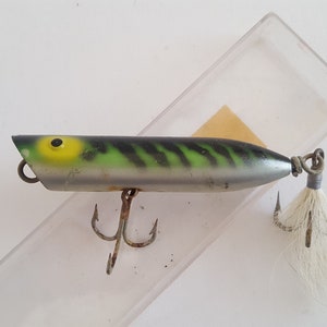 Vintage CREEK CHUB Bait Co NO. 3000 Jointed Husky Pikie Scale Minnow Wood Fishing  Lure tackle Baitglass Eyes outdoors Fisherman Rustic -  Canada