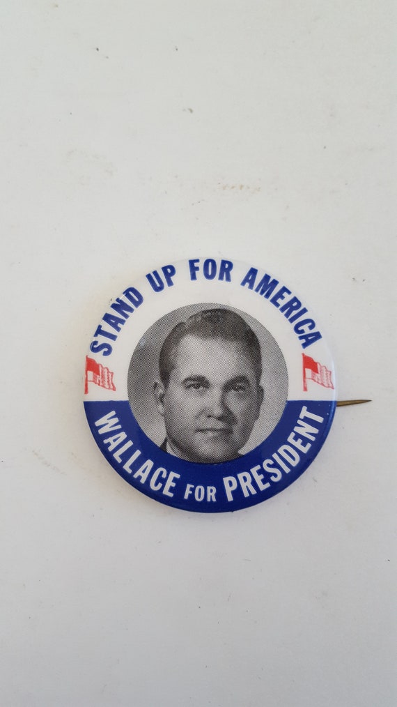 Vintage circa 1964 or 1968 presidential campaign b