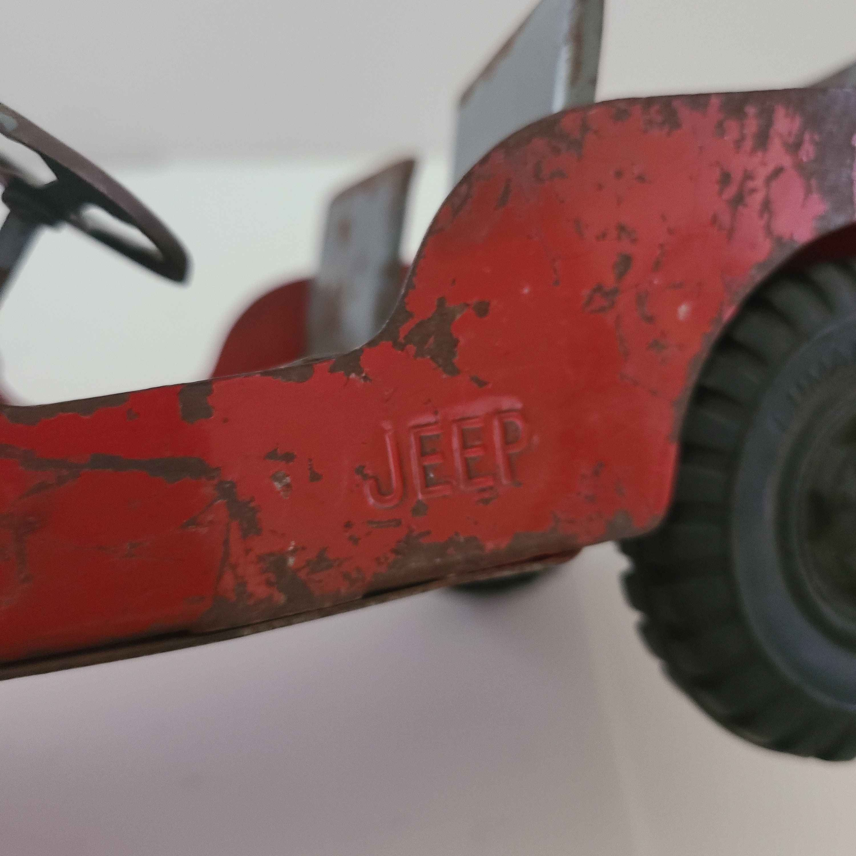 Vintage 1940s Louis Marx Willys Jeep: Pressed Steel Toy - Etsy