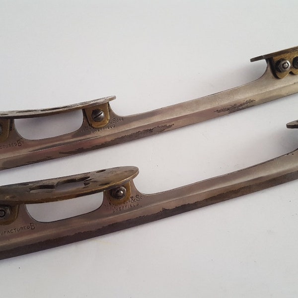 Antique Ice Skates Etsy