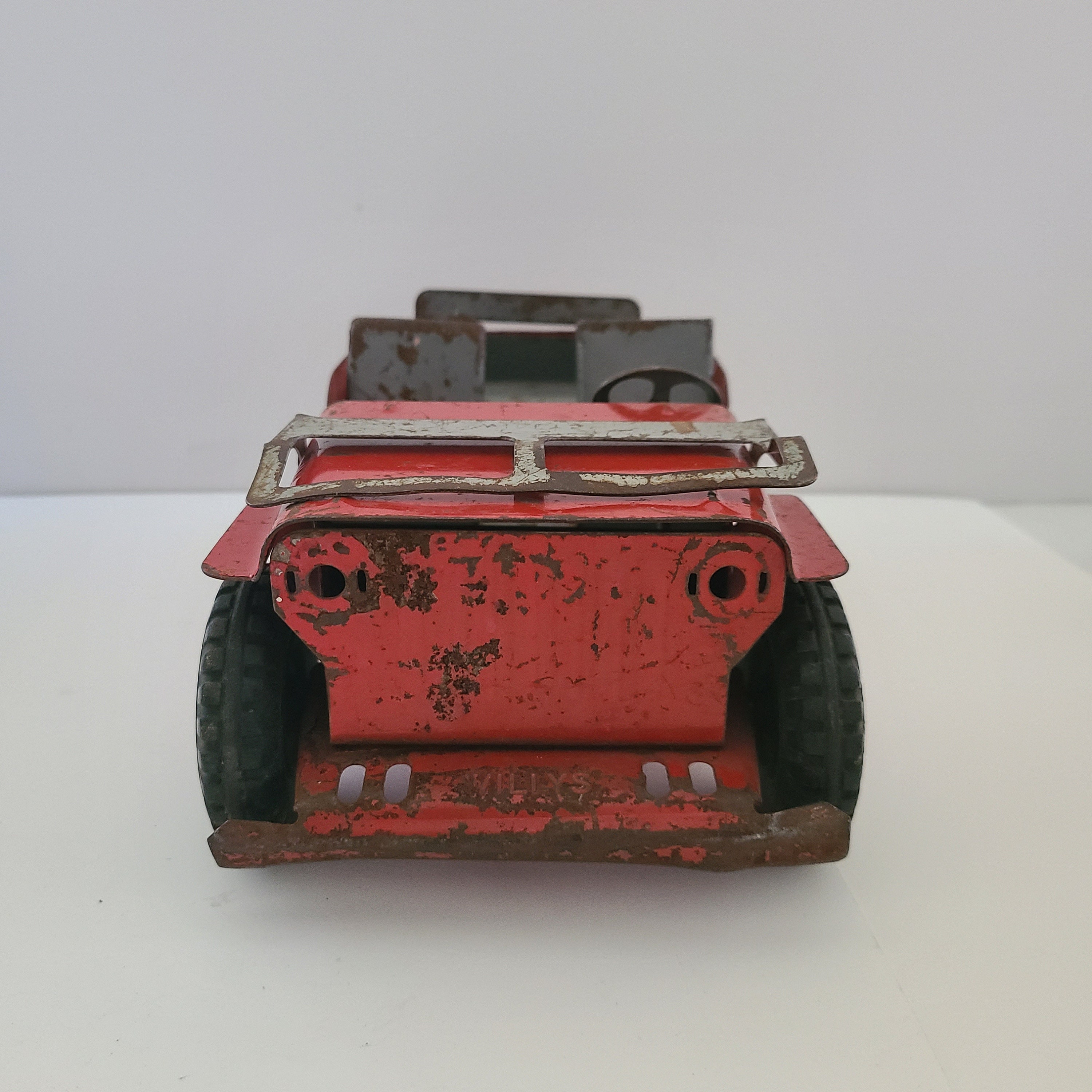 Vintage 1940s Louis Marx Willys Jeep: Pressed Steel Toy - Etsy
