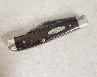 Vintage Case XX 1974 6 dot No. 20 Bareheaded Peanut pocket knife