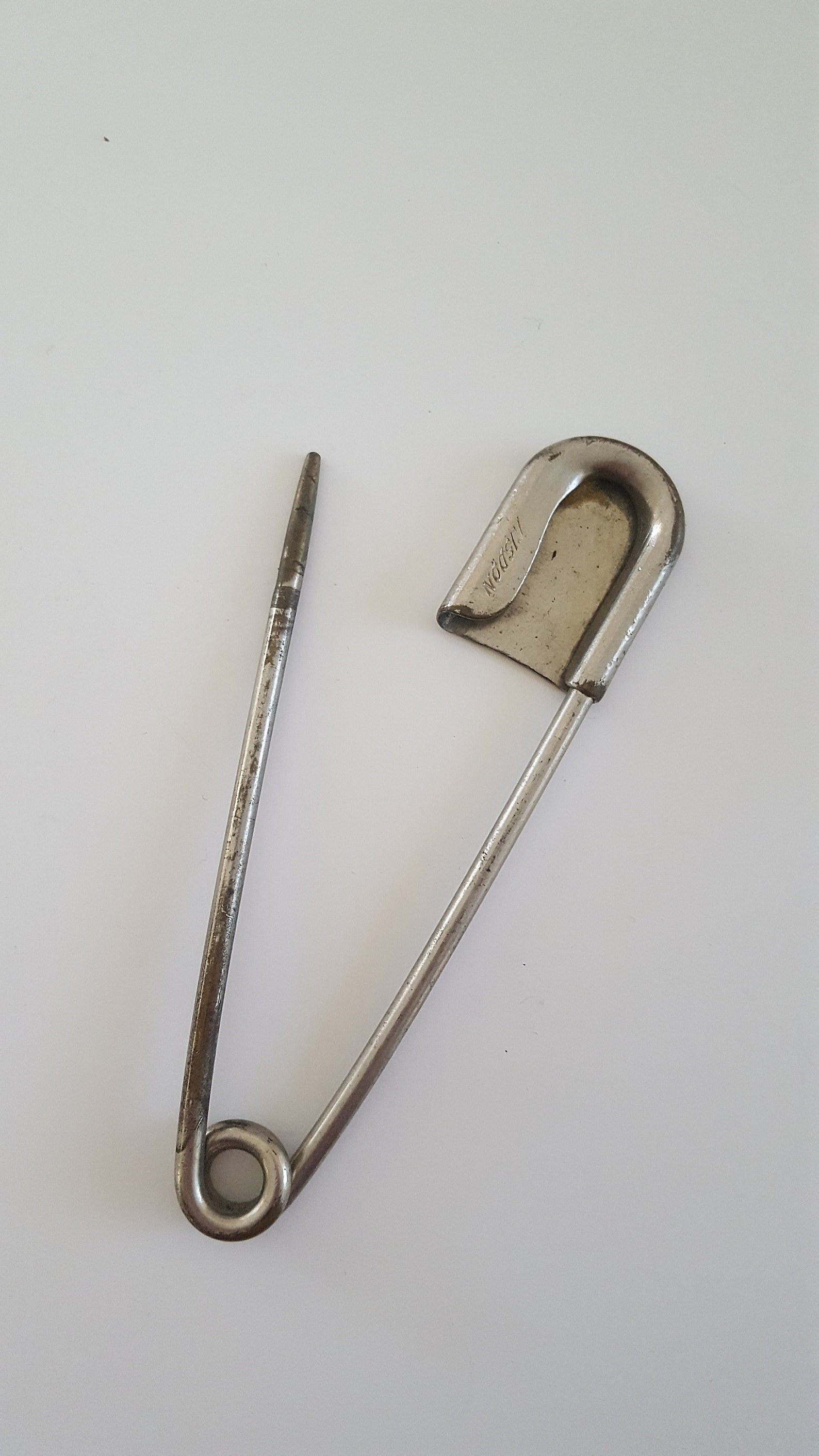 Vintage Risdon Brass Marked Safety Pin Key Tag Lock Out Etsy