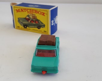 Vintage Matchbox Lesney Fiat 1500 No. 56 With Original Box - Etsy